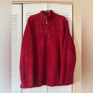 Grizzly Sherpa XL Red Pullovers